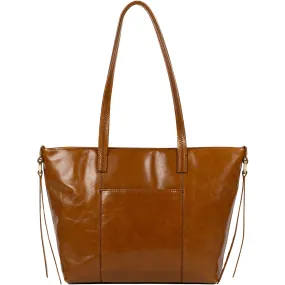 Hobo Cecily Tote Truffle Polished Leather