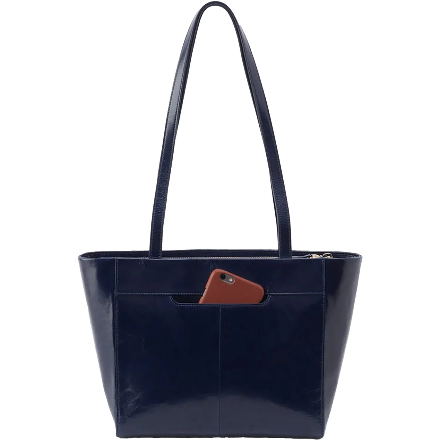 Hobo Haven Tote Nightshade Polished Leather