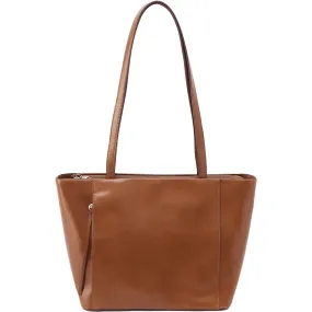 Hobo Haven Tote Truffle Polished Leather