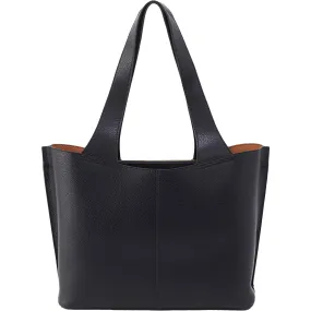 Hobo Vida Tote Black Micro Pebbled Leather