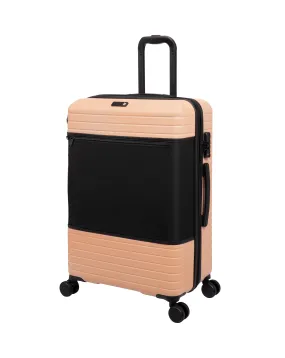 IT Luggage Attuned Toasted Almond Medium Suitcase with Front Panel Pocket | Simply Be