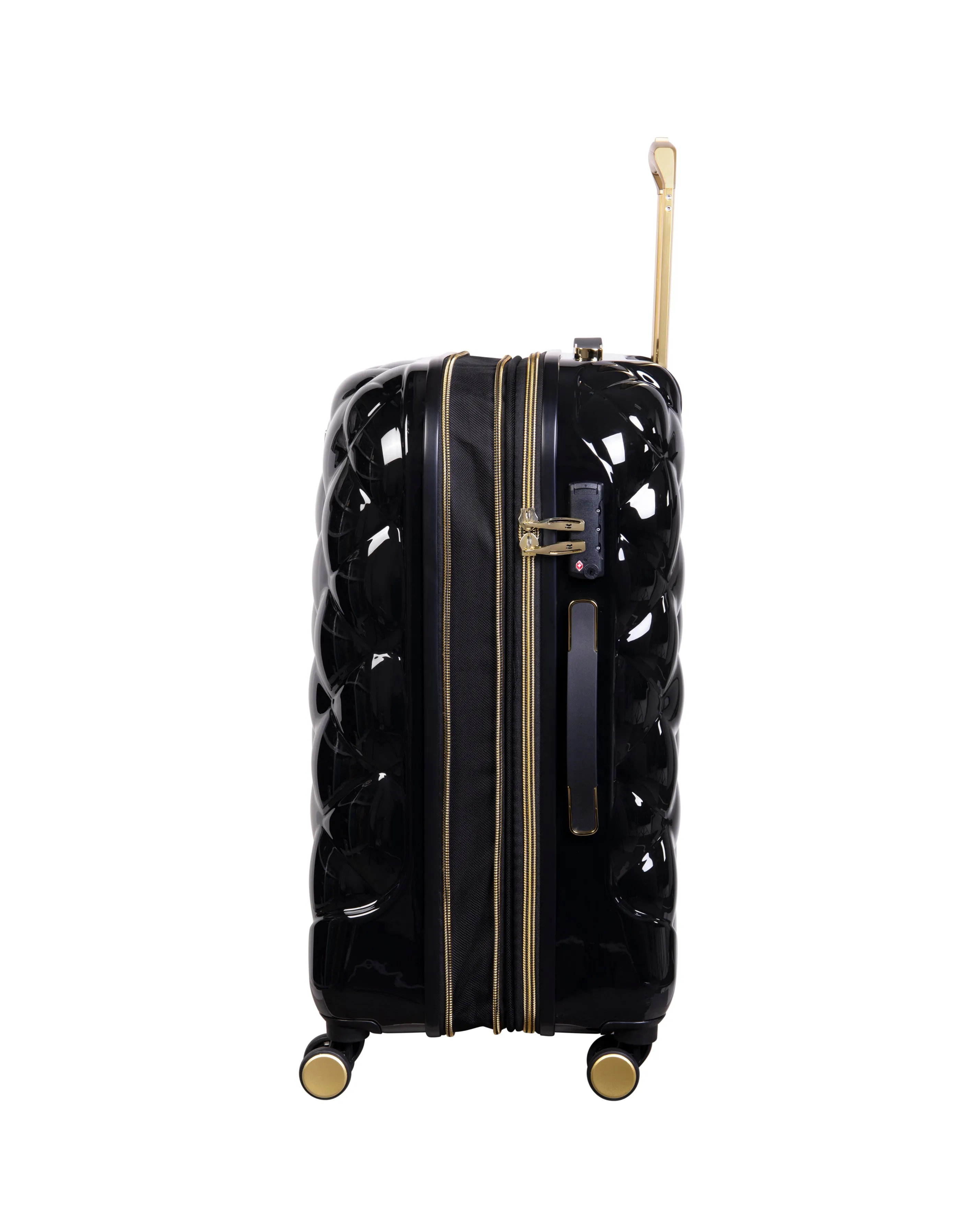 IT Luggage St Tropez Trois Black Cabin Suitcase with TSA Lock | Simply Be