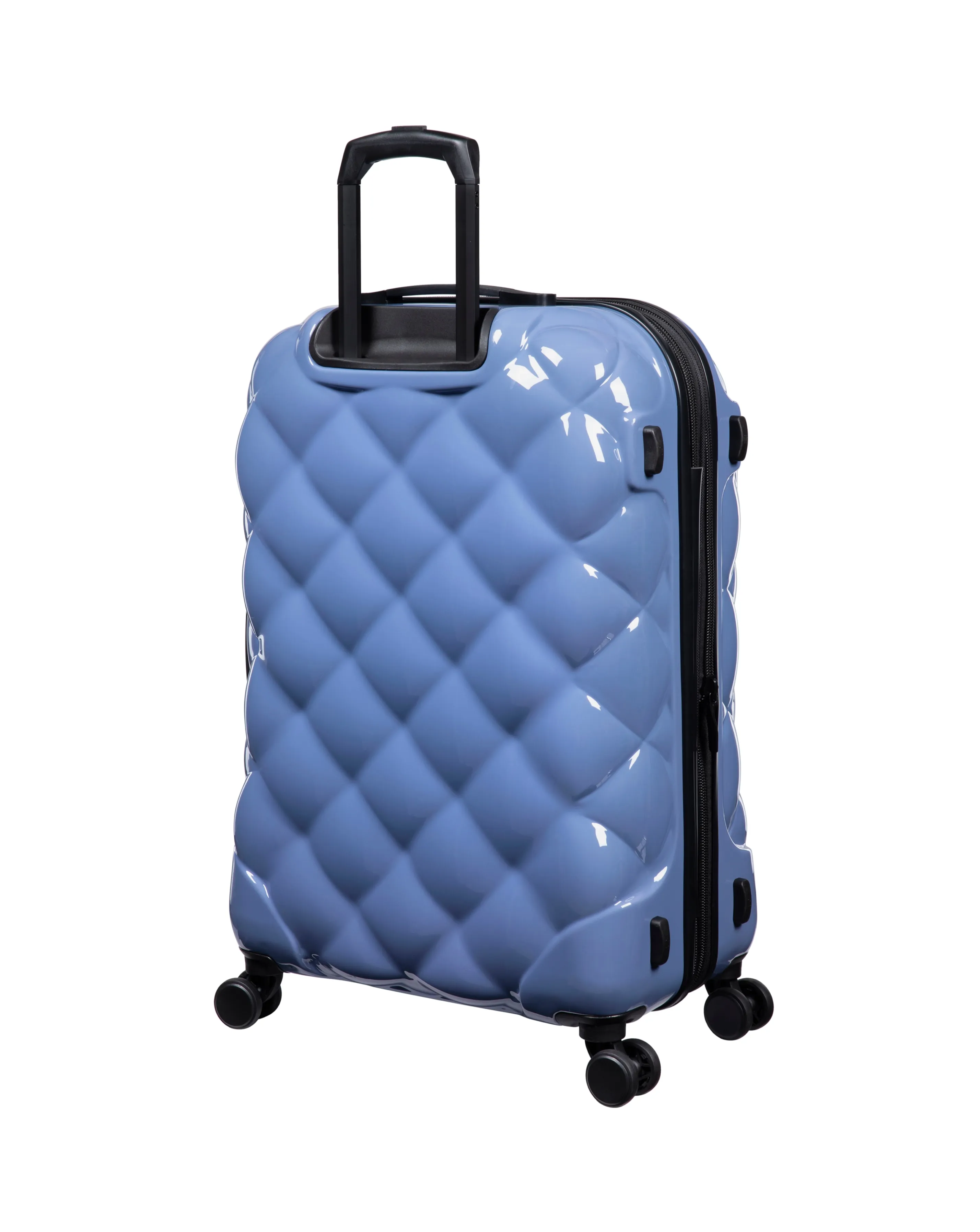 IT Luggage St Tropez Trois Elemental Blue Cabin Suitcase with TSA Lock | Simply Be