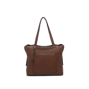 JEN & CO HUNTER TOTE BROWN