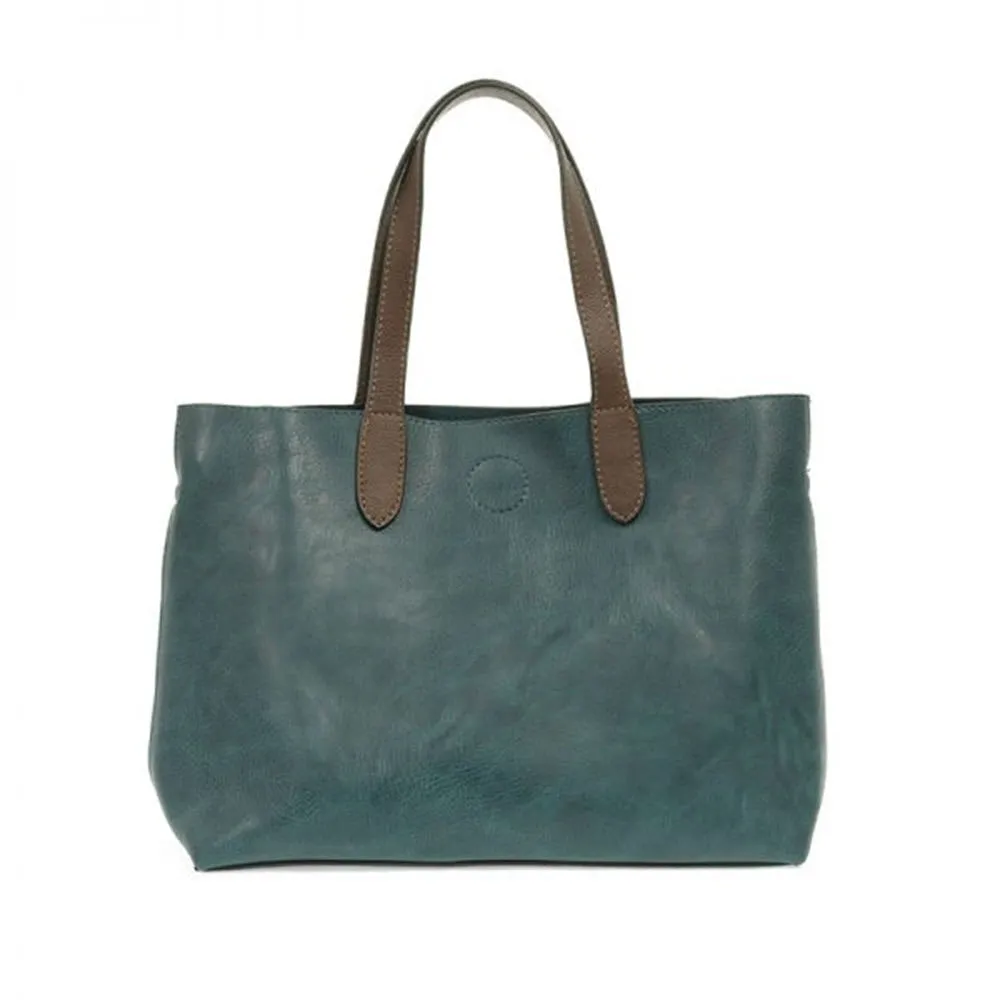 JOY SUSAN NEW MARIAH TOTE BAGE DARK TURQUOISE