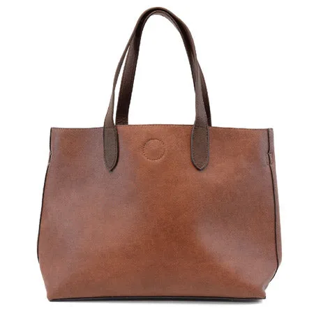 JOY SUSAN NEW MARIAH TOTE COGNAC