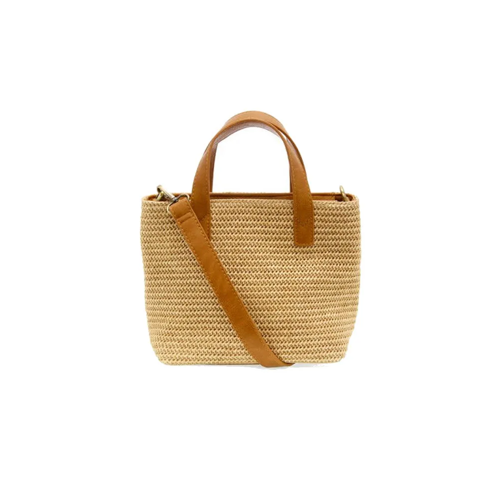 JOY SUSAN SIERRA CROSSBODY TOTE NATURAL