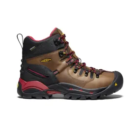 Keen Men's Pittsburgh 6 Waterproof Boot (Steel Toe) 11.5D Bison