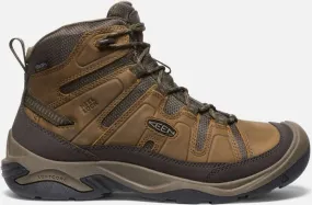 Keen Men's Waterproof Circadia Boot Wide Size 11.5 In Bison Brindle