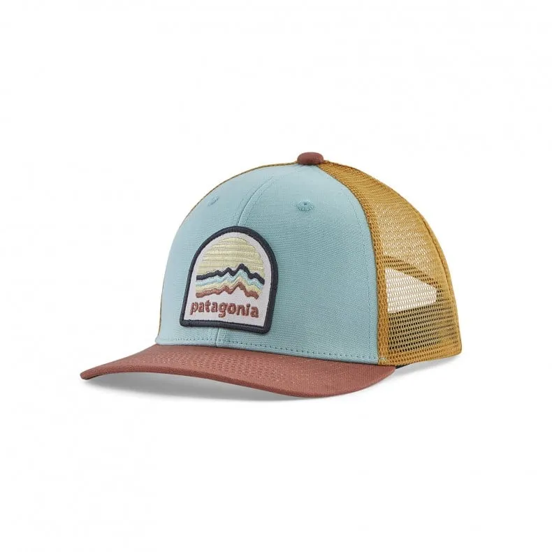 Kids' Patagonia Trucker Cap (Ridge Rise Moonlight: Skiff Blue)