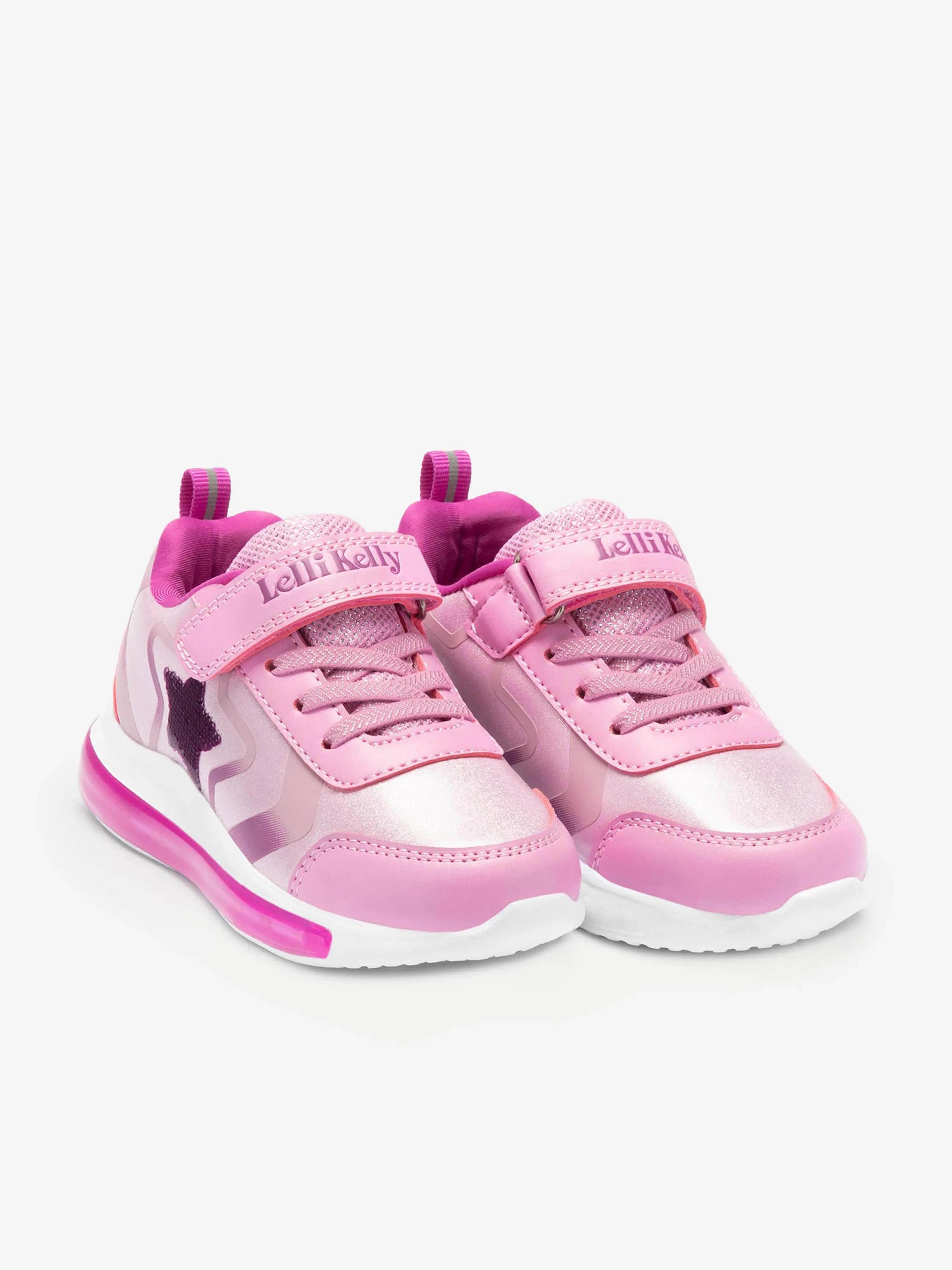 Lelli Kelly Girls Clarissa Luci Trainers in Pink