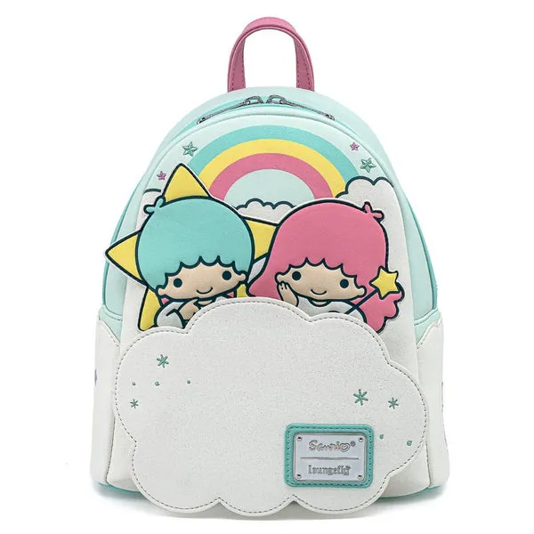 Loungefly x Sanrio Little Twin Stars Two Stars on Cloud Mini Backpack