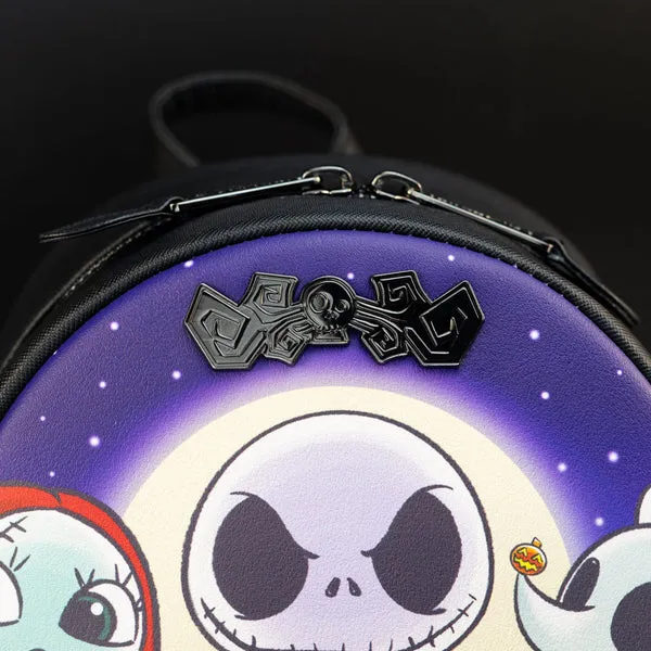 Loungefly x The Nightmare Before Christmas Chibi Ensemble Mini Backpack