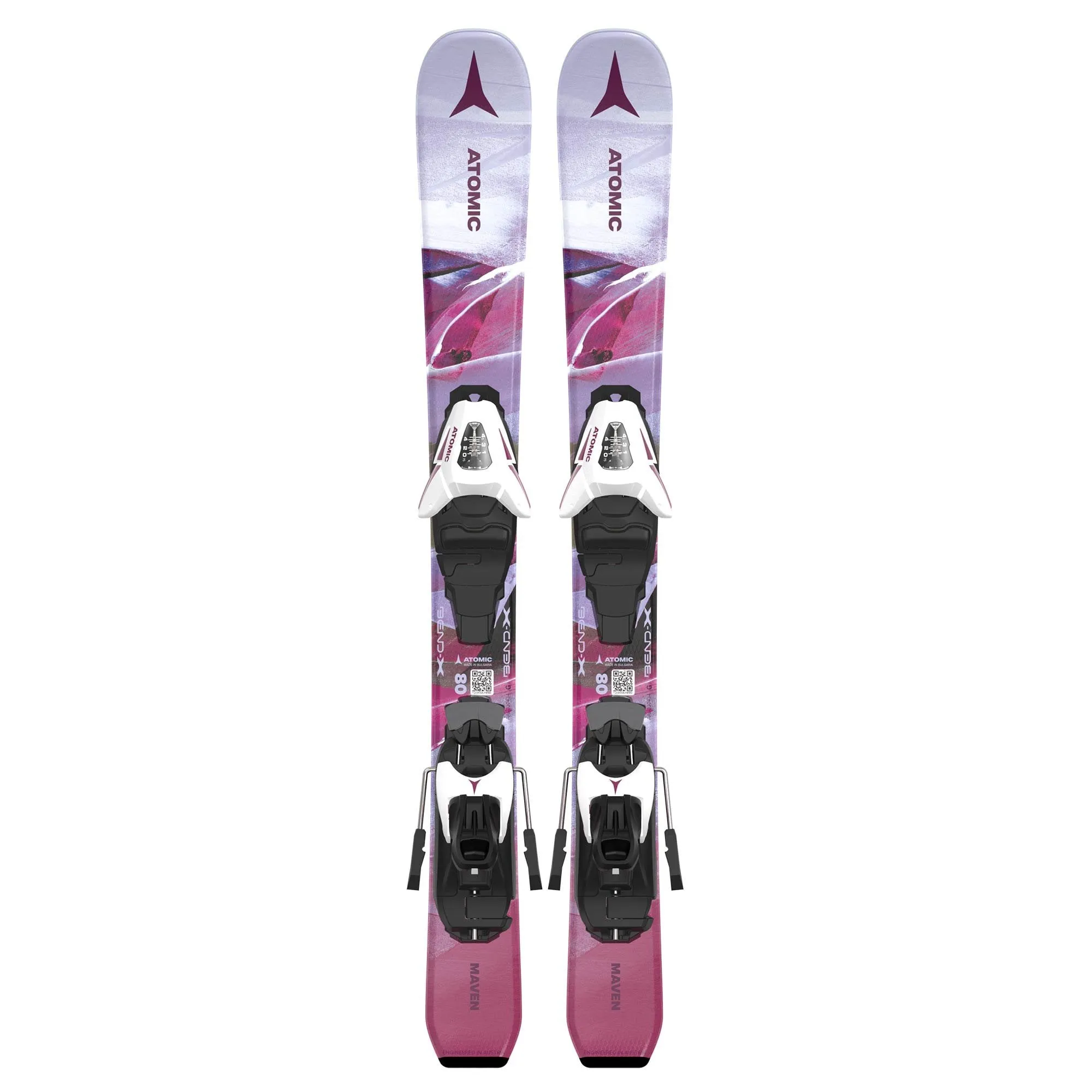 Maven Girl 70-90 Junior Skis + C5 GW Bindings - 2025