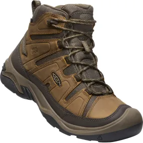 Men’s Keen Waterproof Circadia Mid Boot – Bison/Brindle