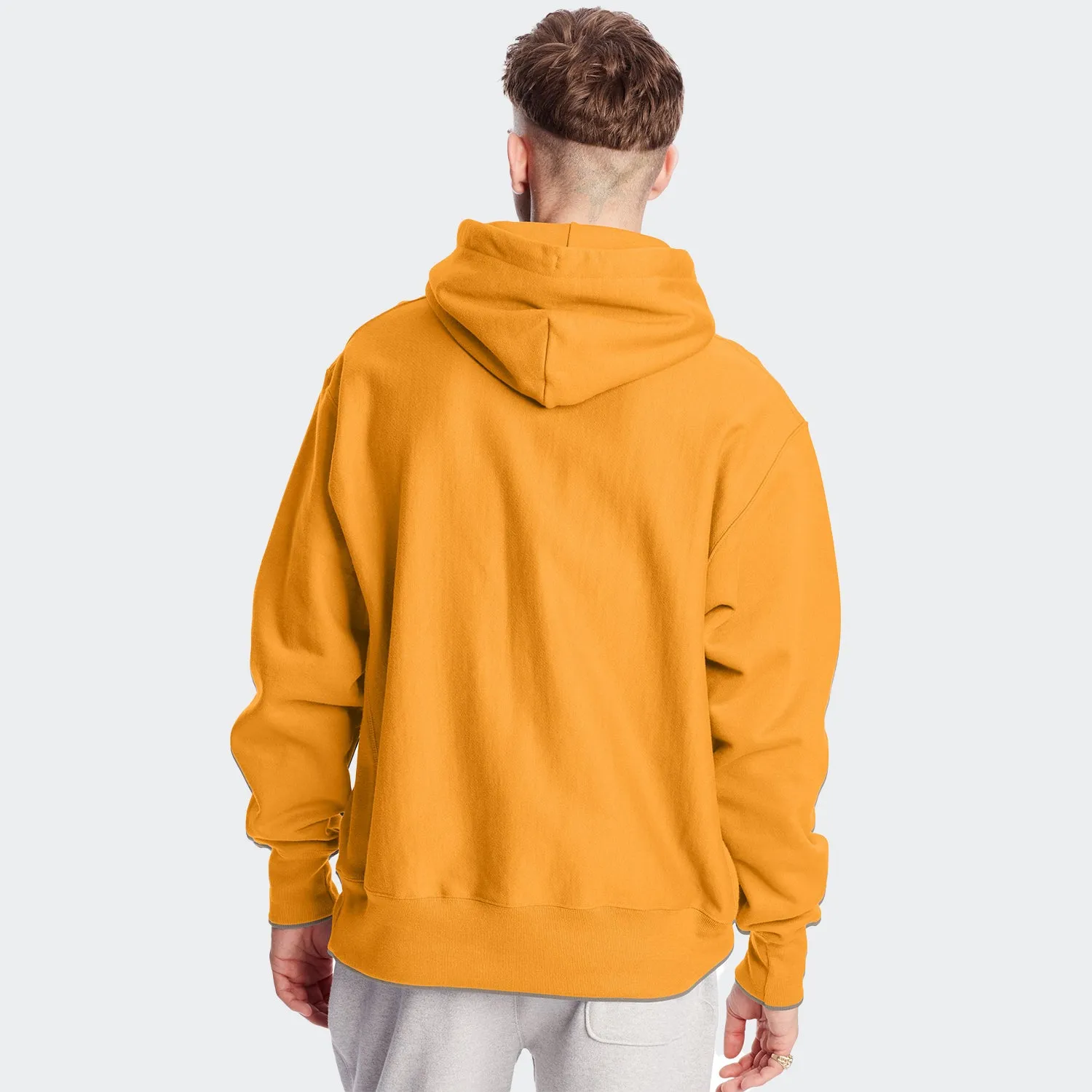 Men's Champion Life Reverse Weave Hoodie C Gold