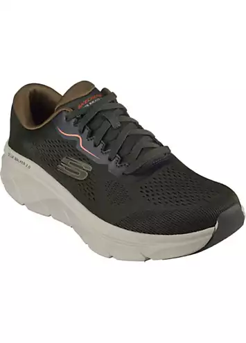 Mens Green D’Lux Walker 2.0 Trainers by Skechers | Look Again