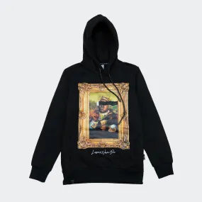 Men's LUCCI King Mona Lisa Legend Never Die Hoodie Black