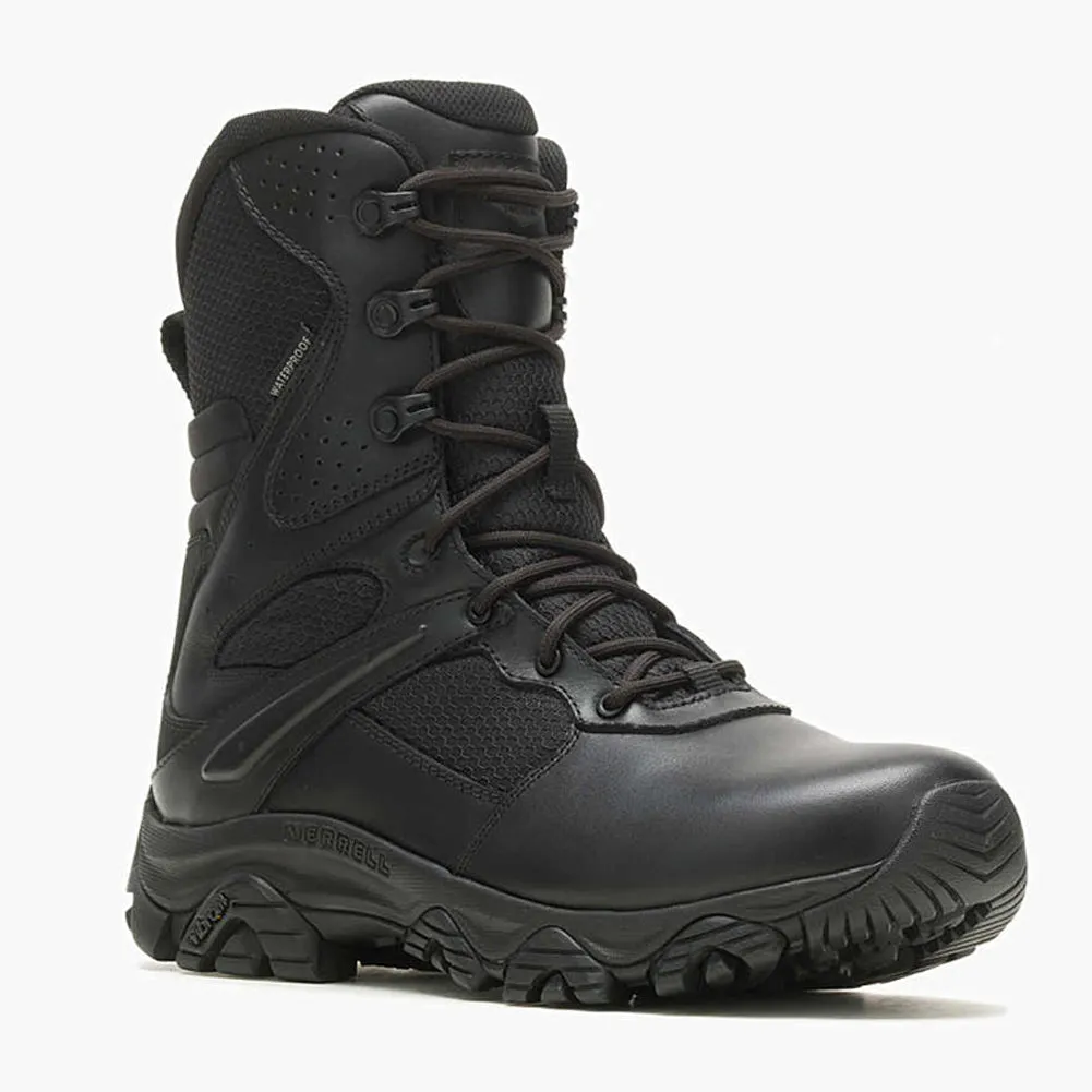 Men's Moab 3 8 Tactical Response Zip Waterproof Boot - Black - J003913