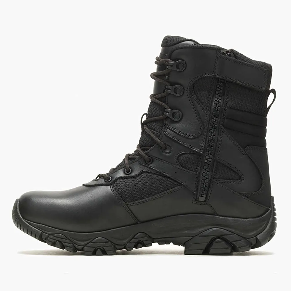 Men's Moab 3 8 Tactical Response Zip Waterproof Boot - Black - J003913