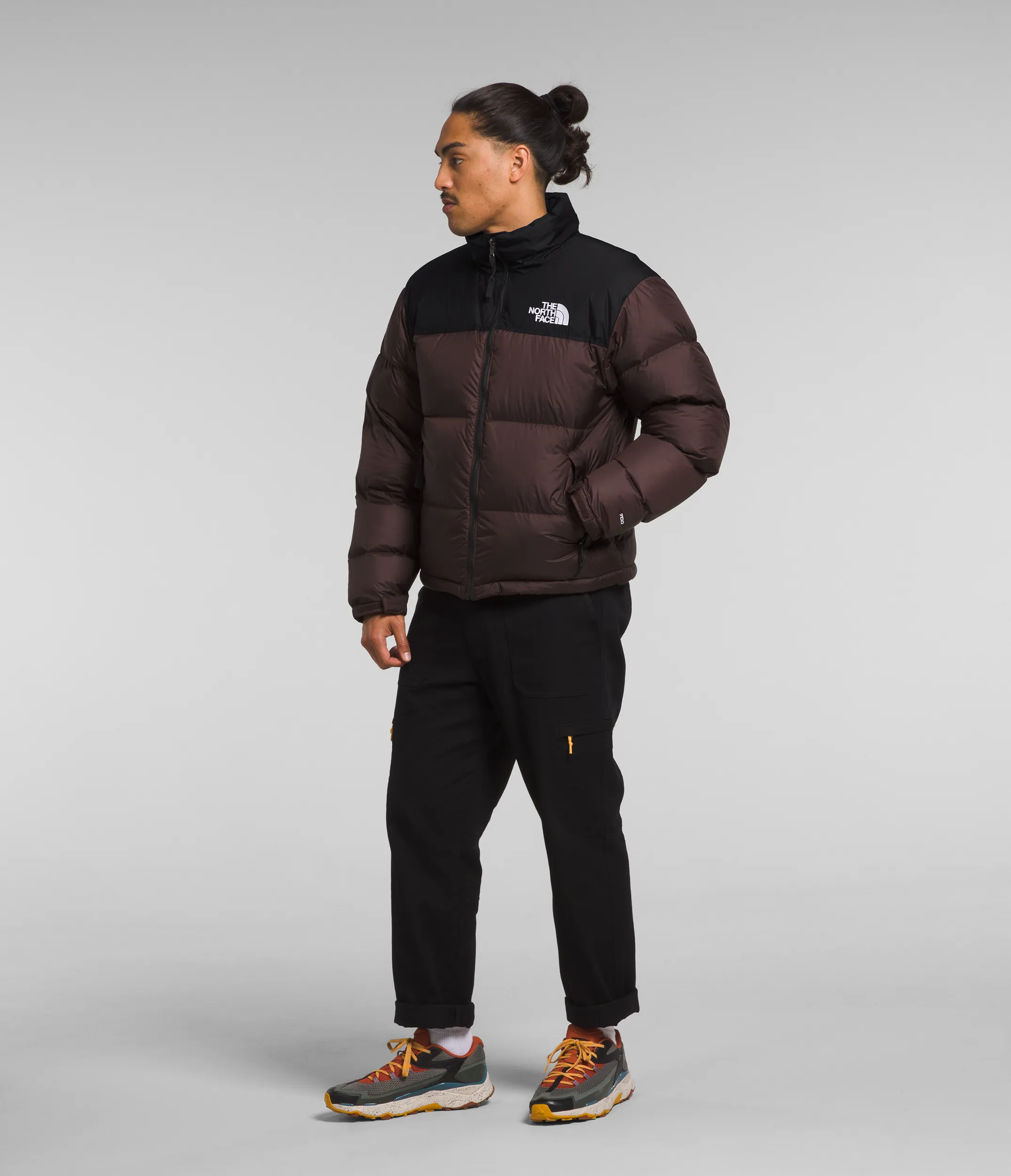 Men's The North Face 1996 Retro Nuptse Jacket Coal Brown