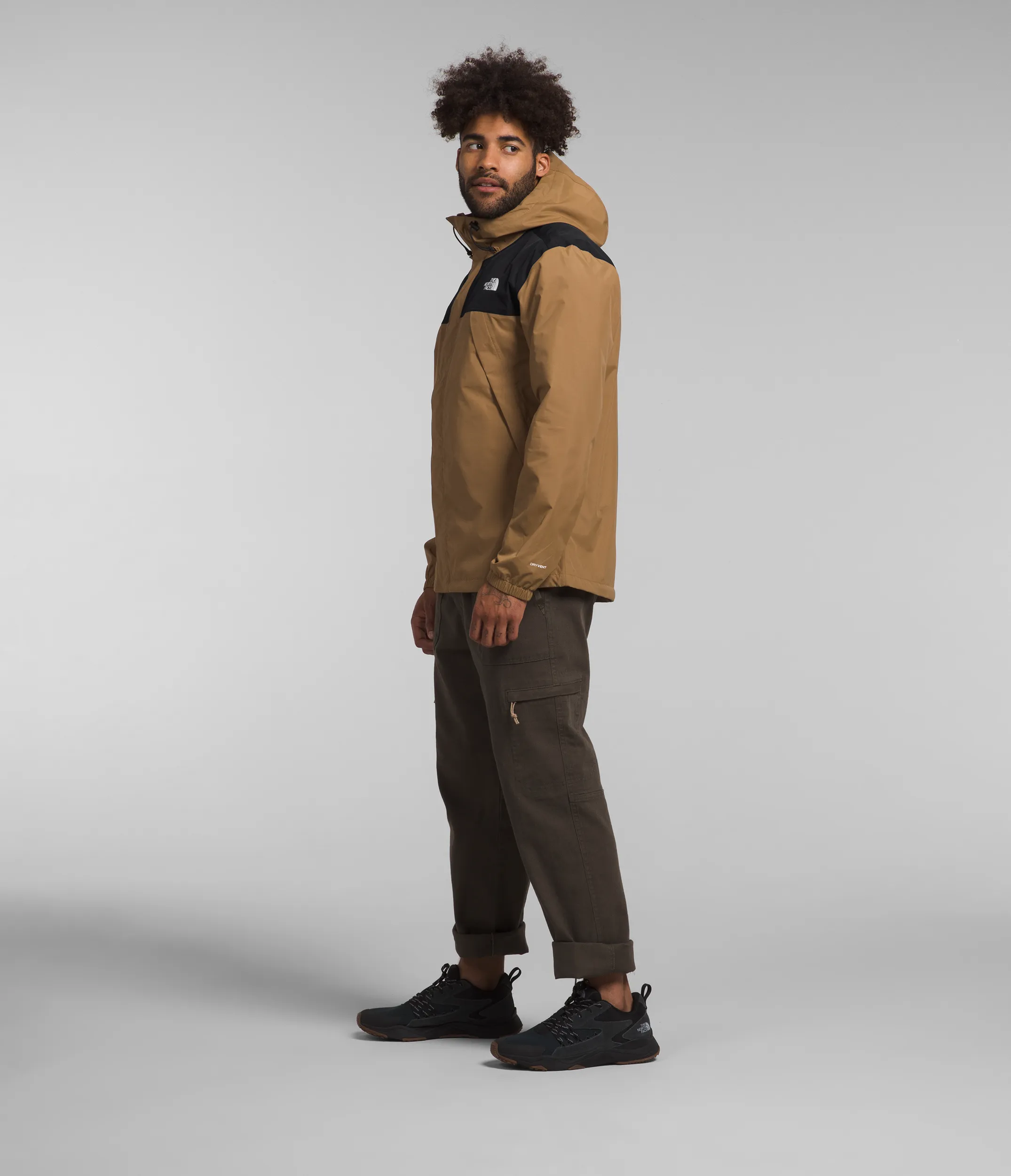 Men's The North Face Antora Jacket Utility Brown