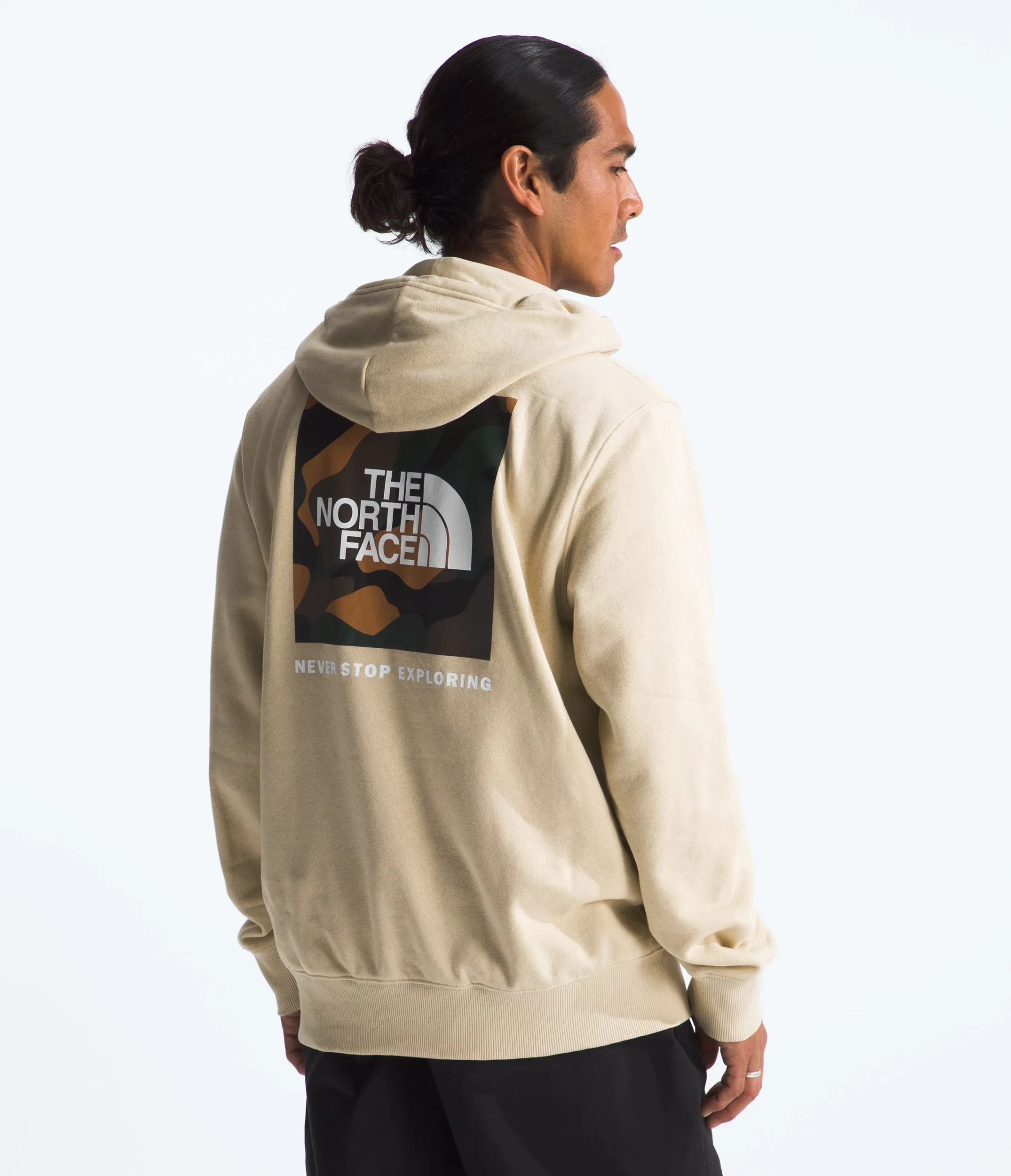 Men's The North Face Box NSE Pullover Hoodie Gravel