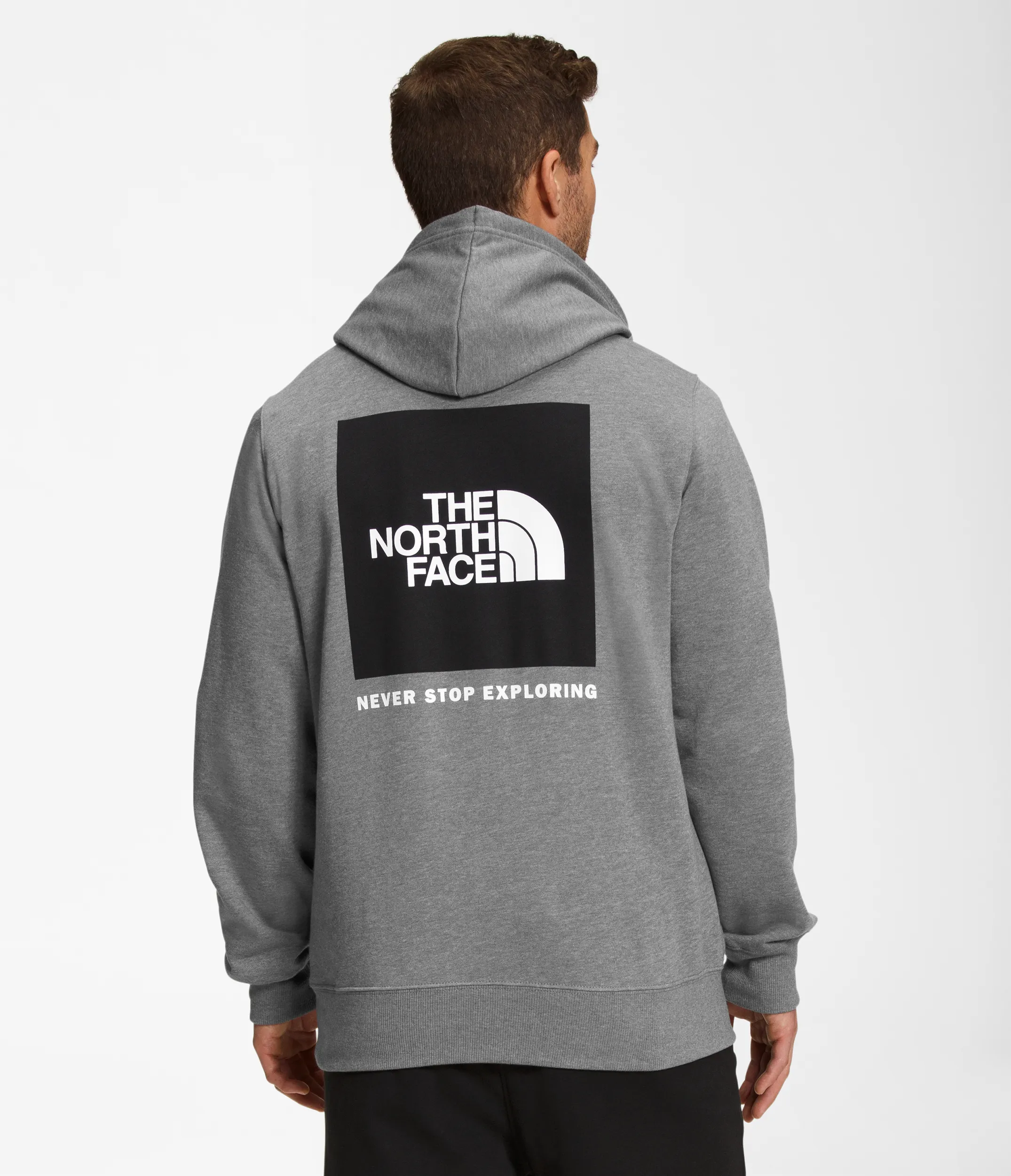 Men's The North Face Box NSE Pullover Hoodie Grey