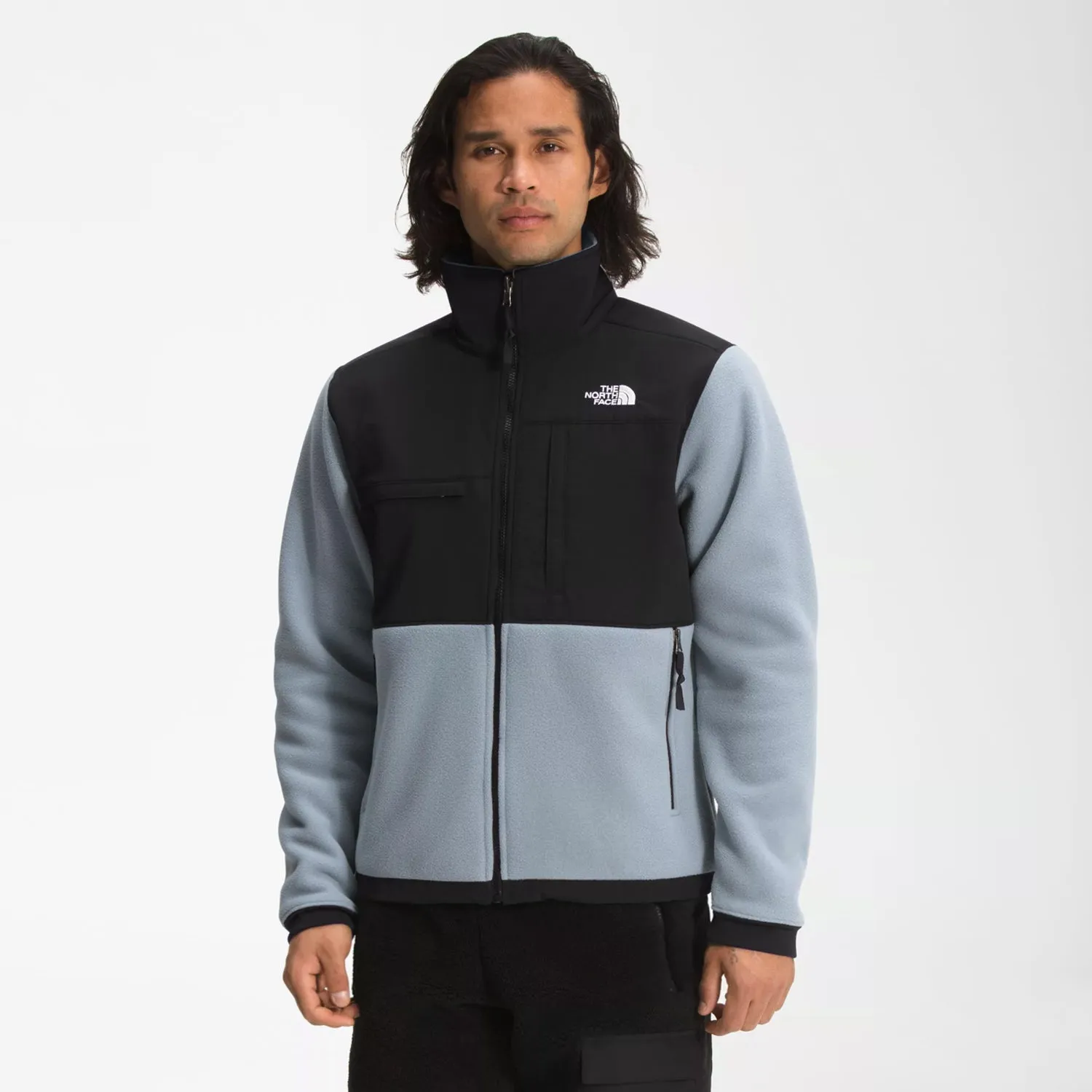 Men's The North Face Denali 2 Jacket Tradewinds Grey