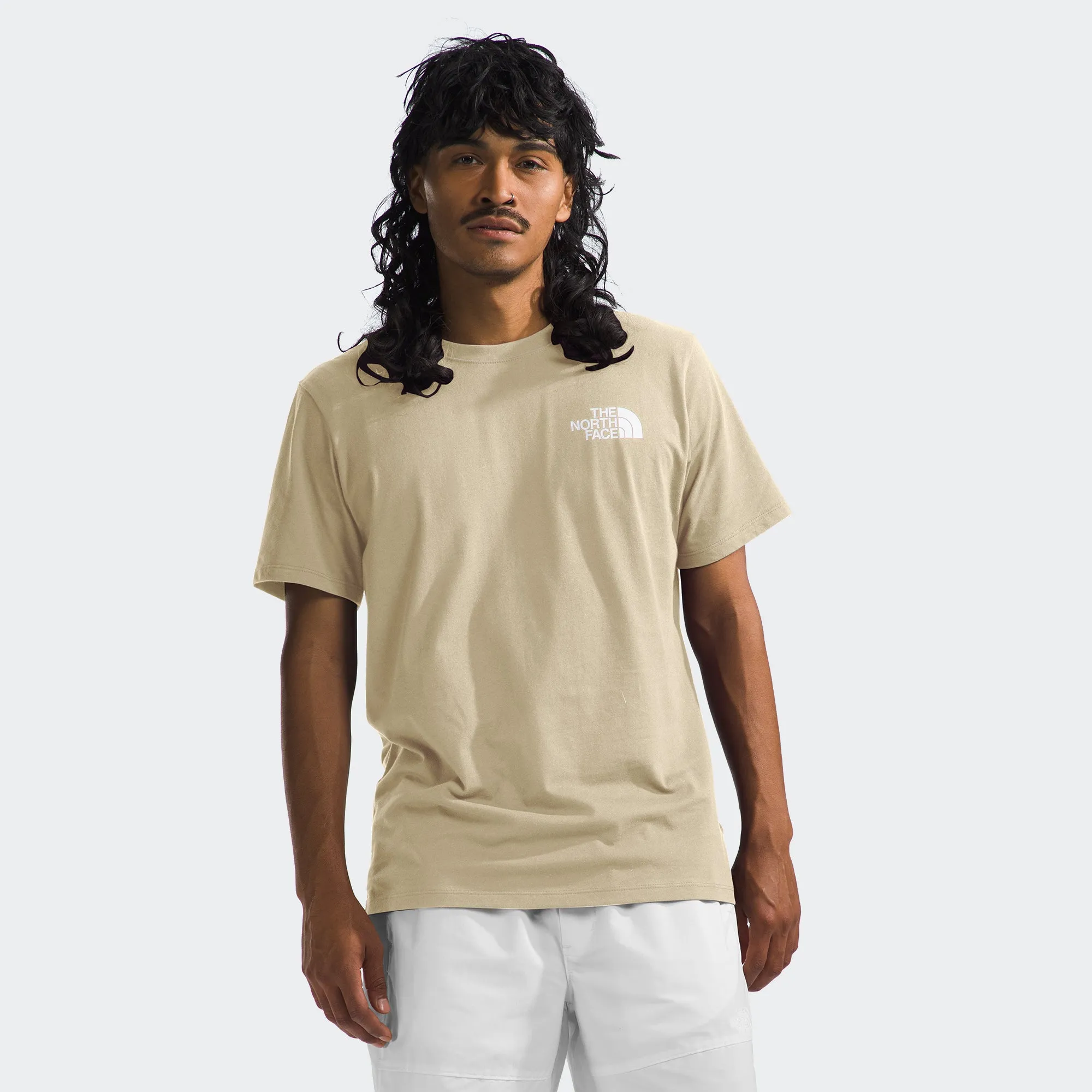 Men's The North Face S/S Box NSE Tee Gravel