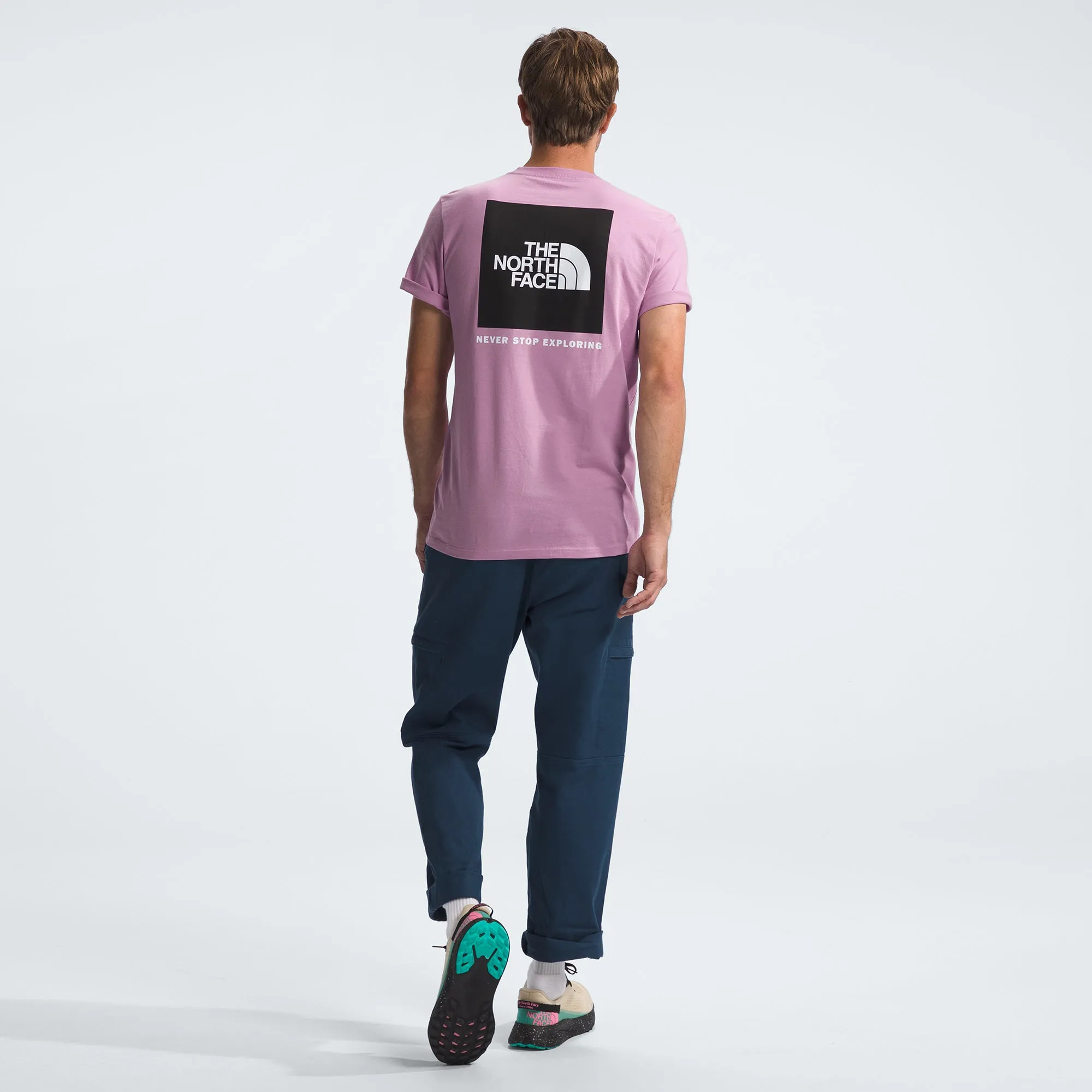 Men's The North Face S/S Box NSE Tee Mineral Purple