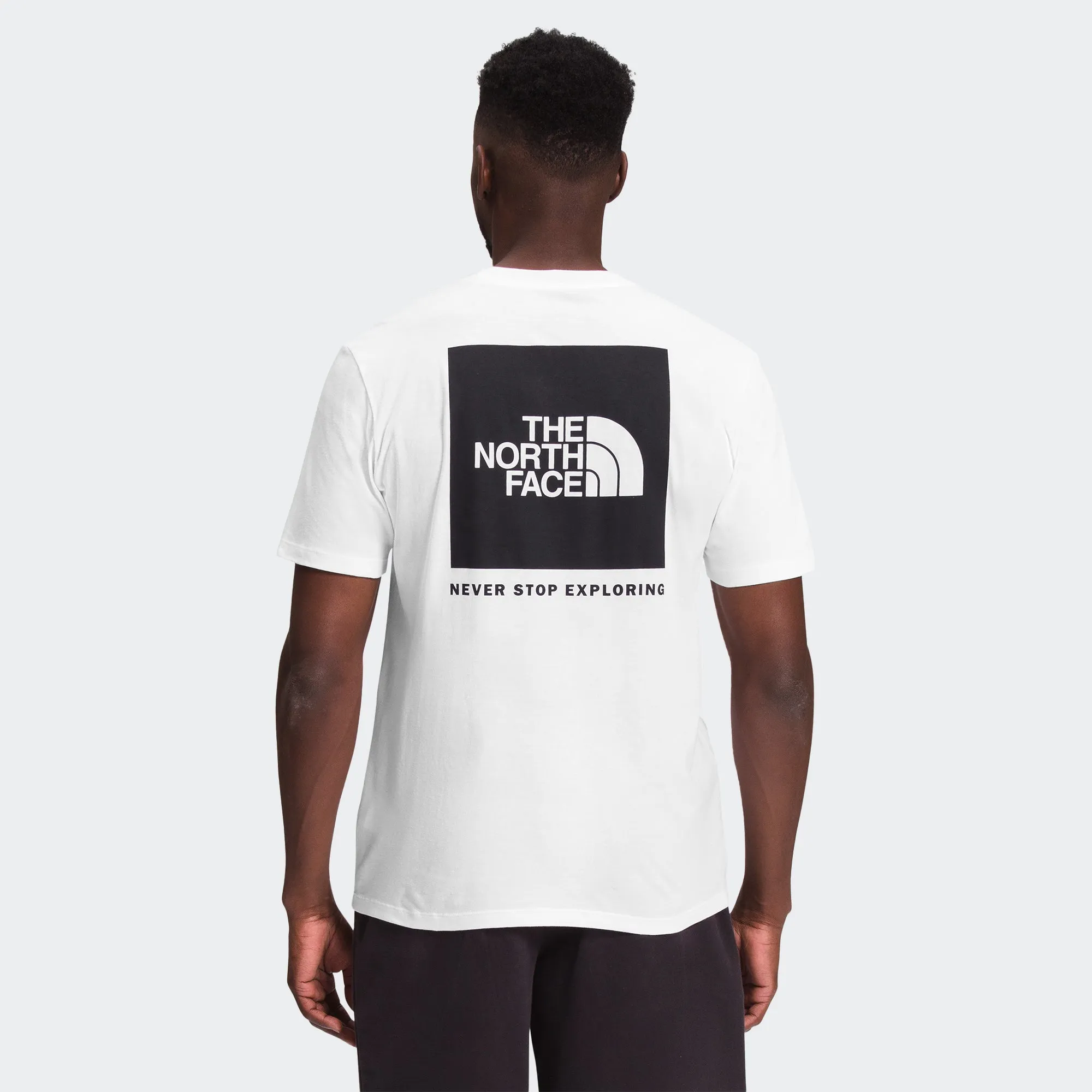 Men's The North Face S/S Box NSE Tee White