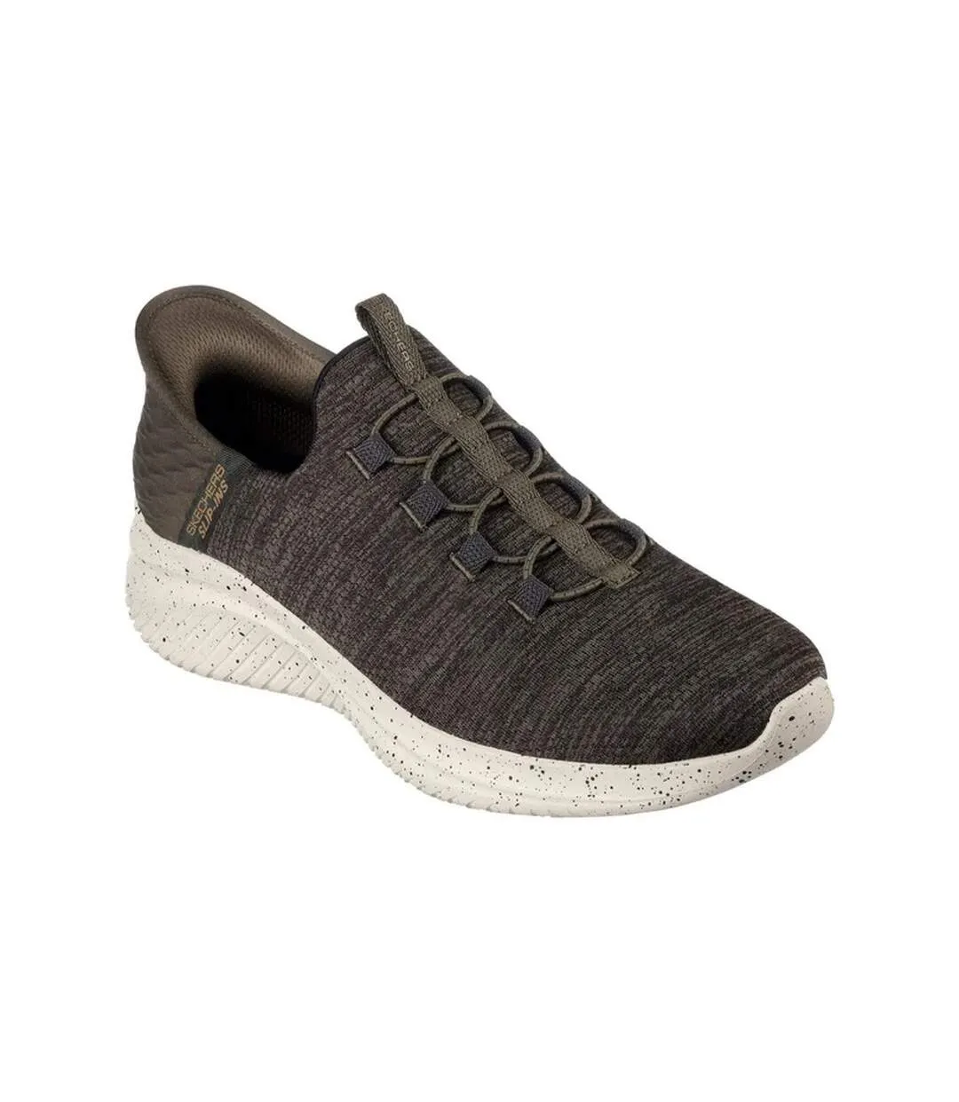 Mens ultra flex 3.0 right away trainers olive Skechers