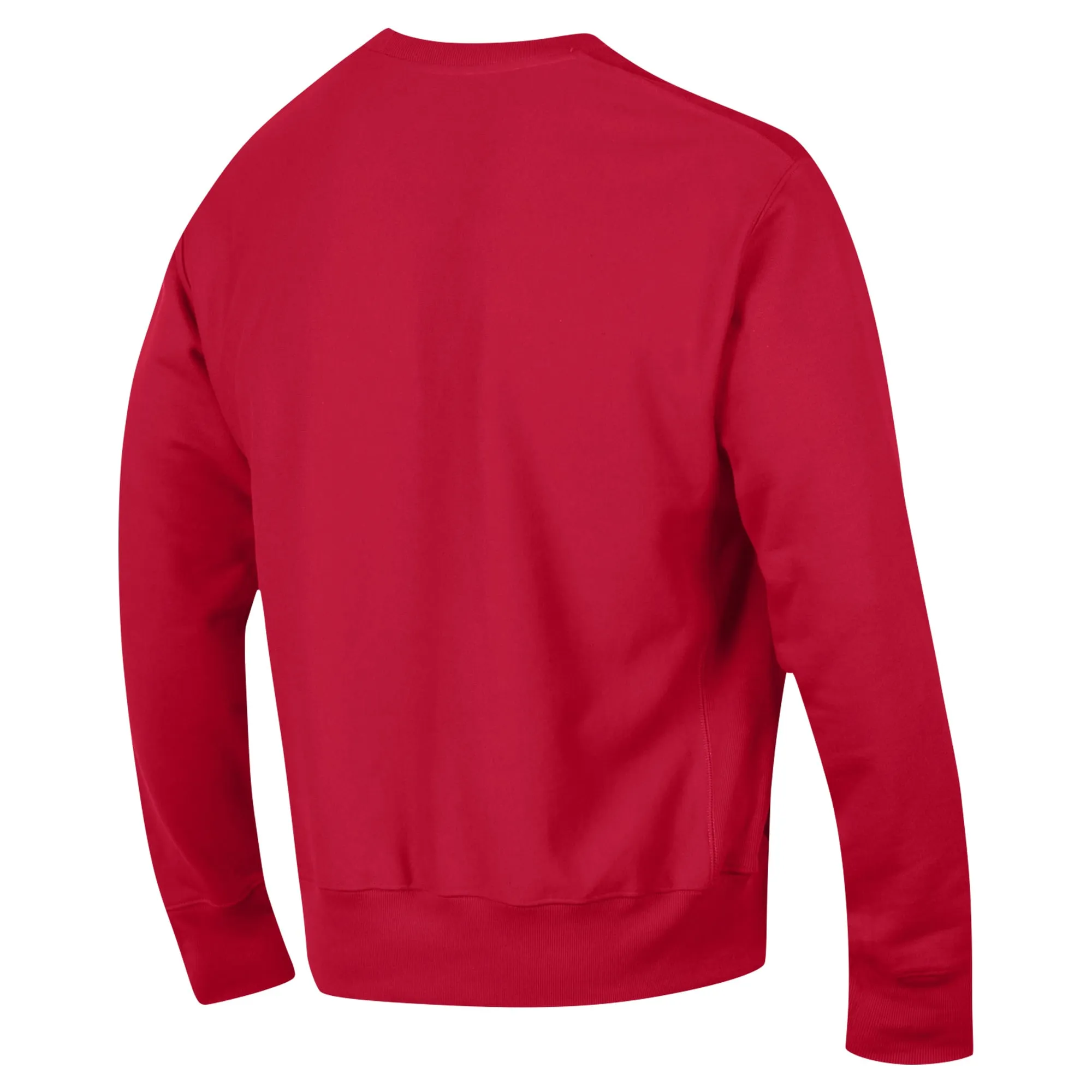 Men's Champion Red Georgia Bulldogs Vault Late Night Reverse Weave Pullover Sweatshirt