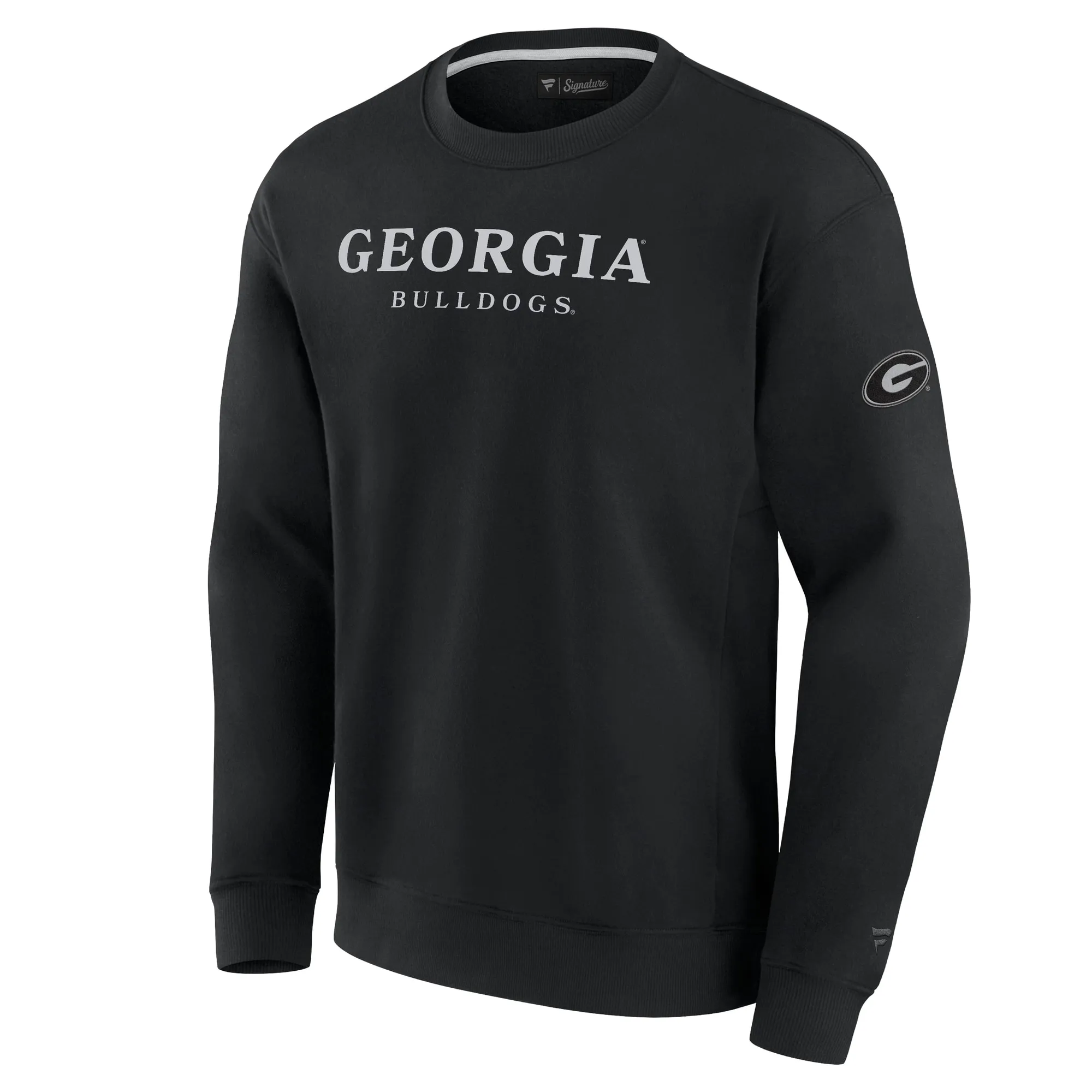 Men's Fanatics Black Georgia Bulldogs Unlimited Pullover Sweatshirt