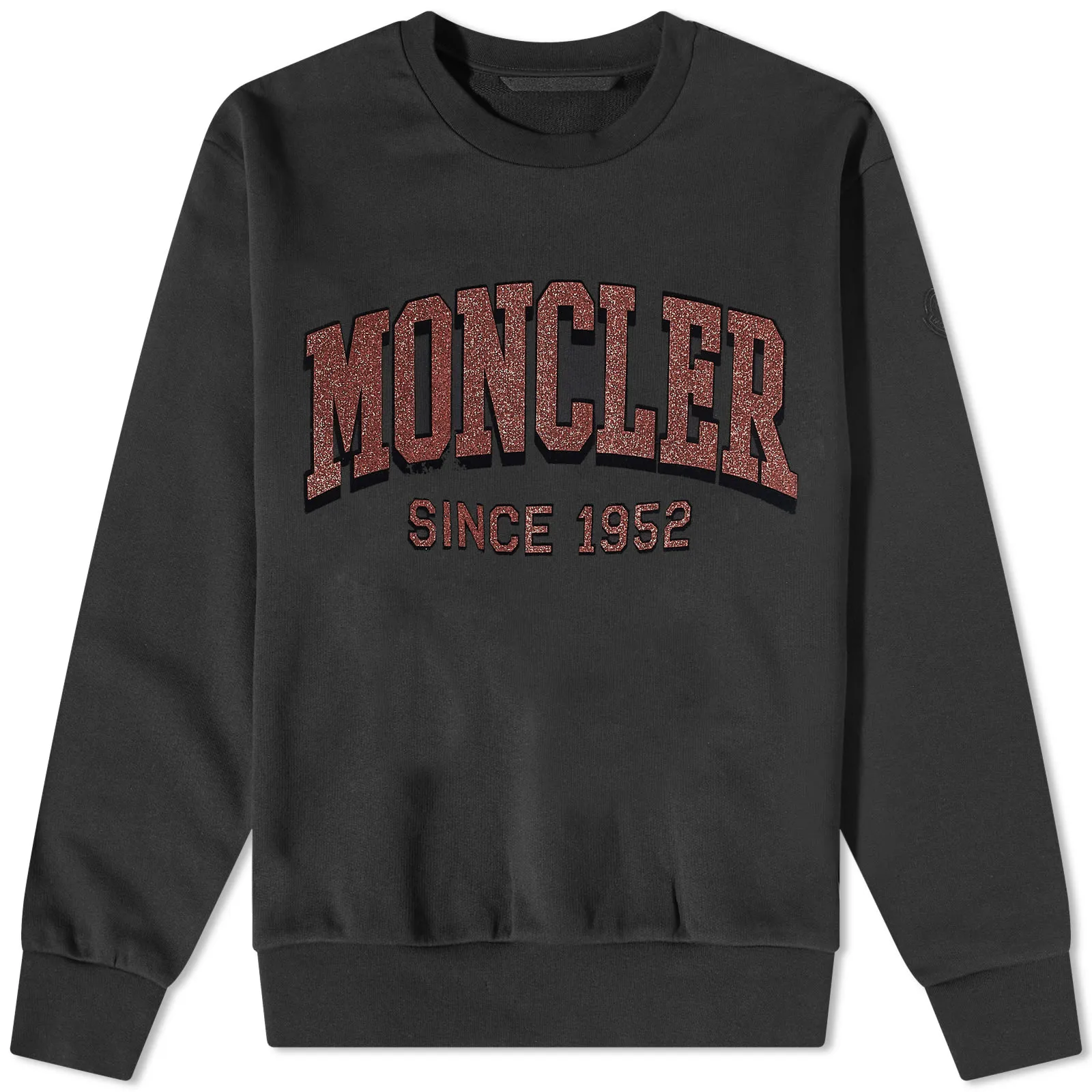 Moncler Arch Logo Crew SweatBlack