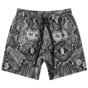 Moncler Banadana Print Swim ShortBlack