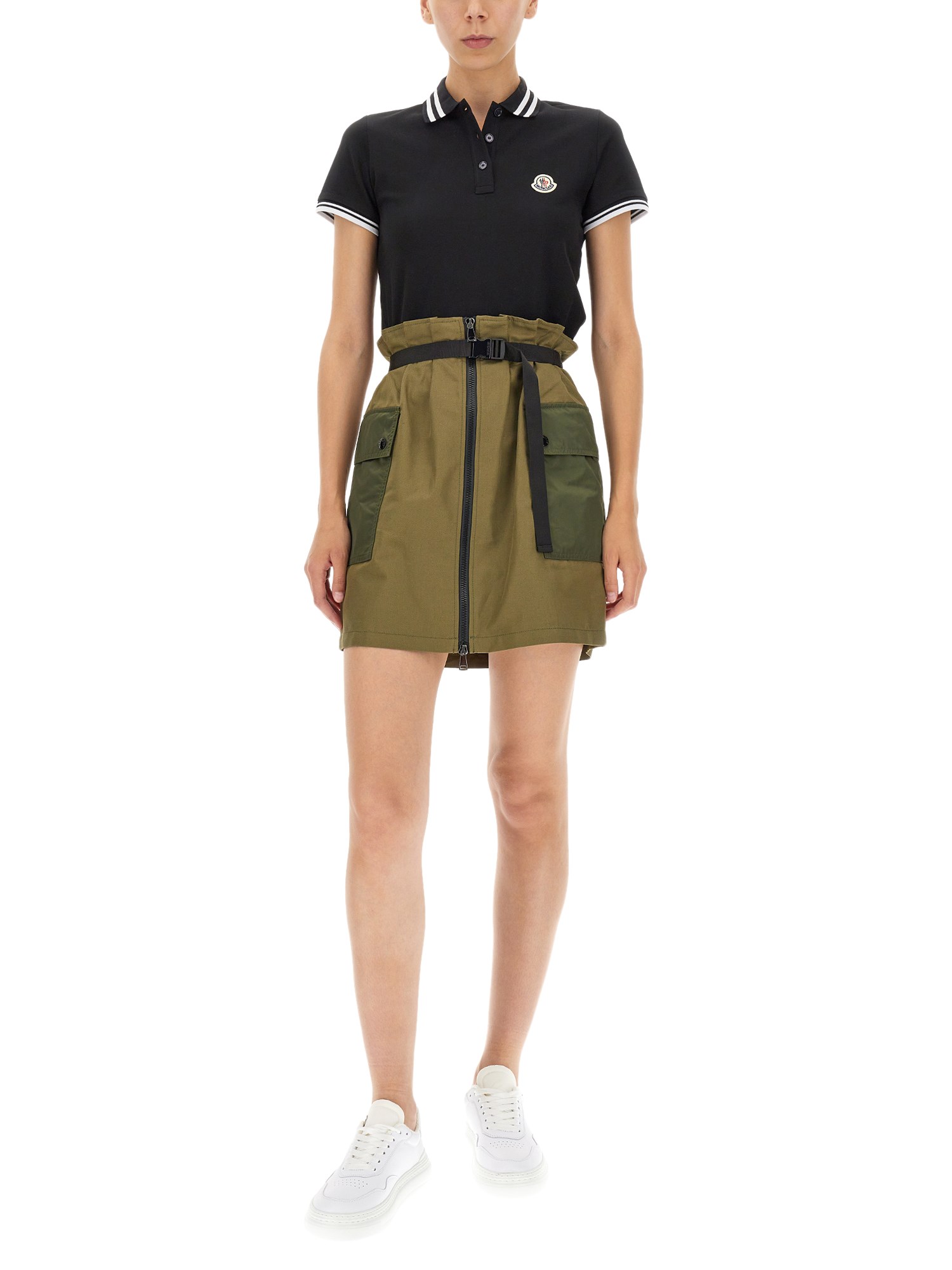 MONCLER    COTTON CARGO SKIRT