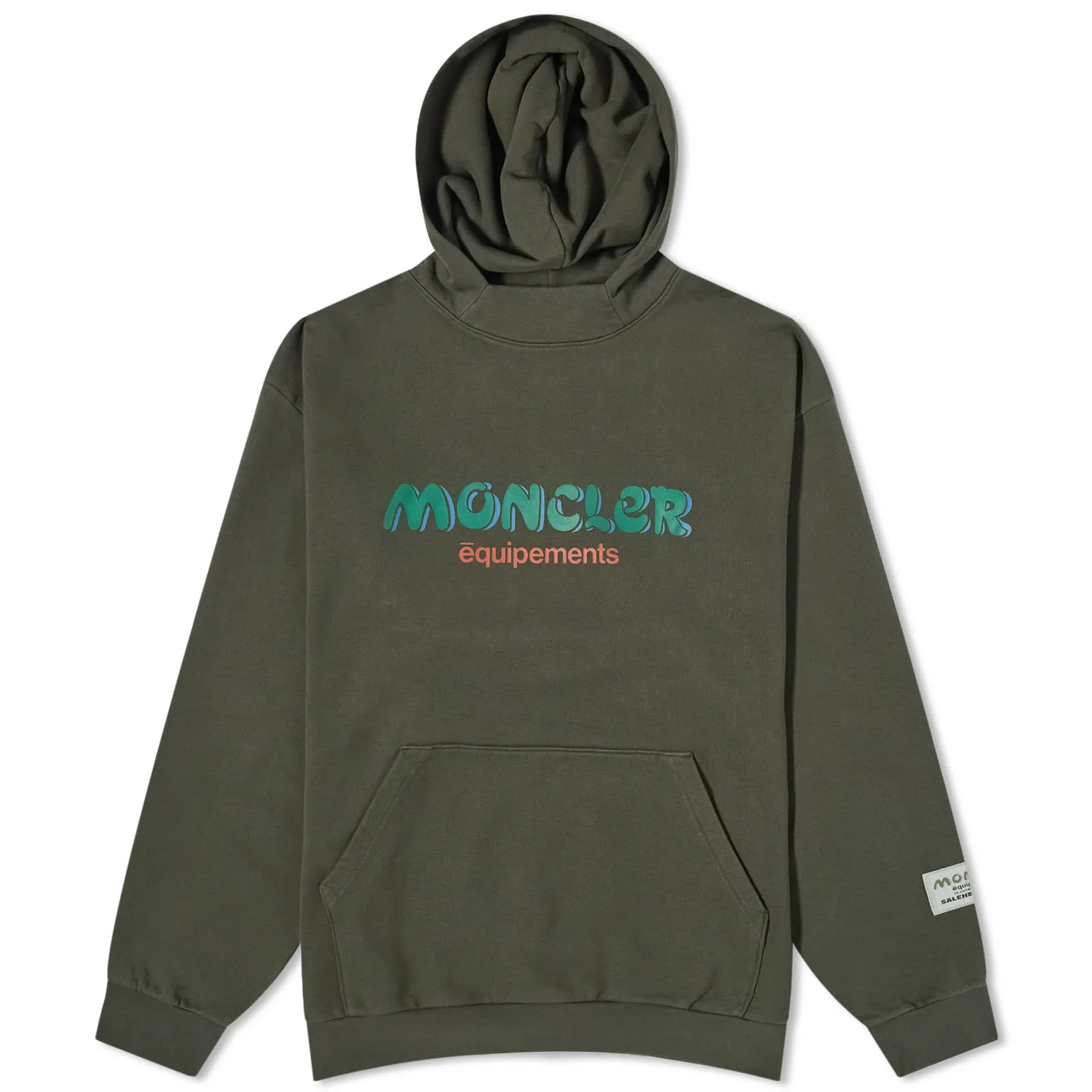 Moncler Genius x Salehe Bembury Popover HoodieDark Green