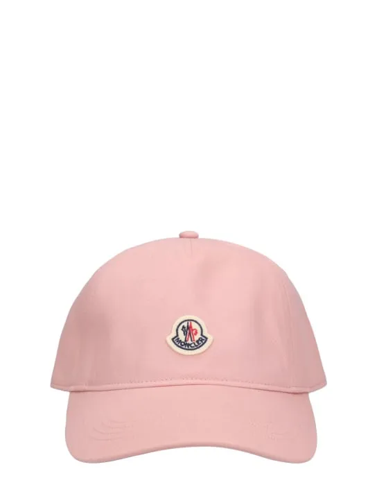 Moncler   Logo cotton baseball cap 