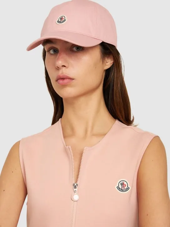 Moncler   Logo cotton baseball cap 