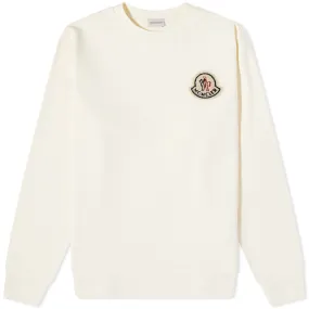 Moncler Logo Crew SweatBeige