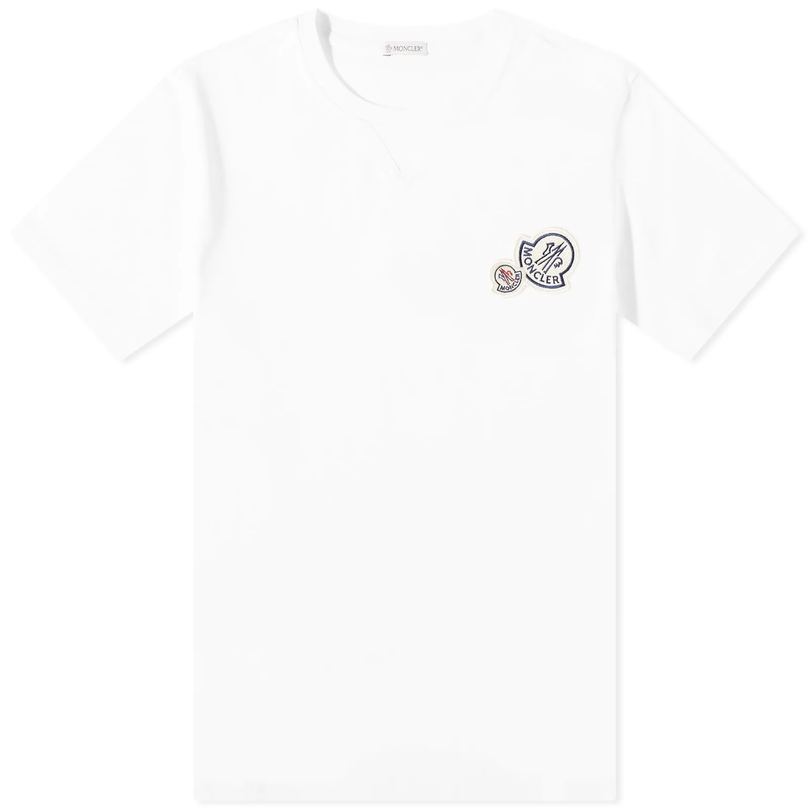 Moncler Multi Logo T-ShirtWhite