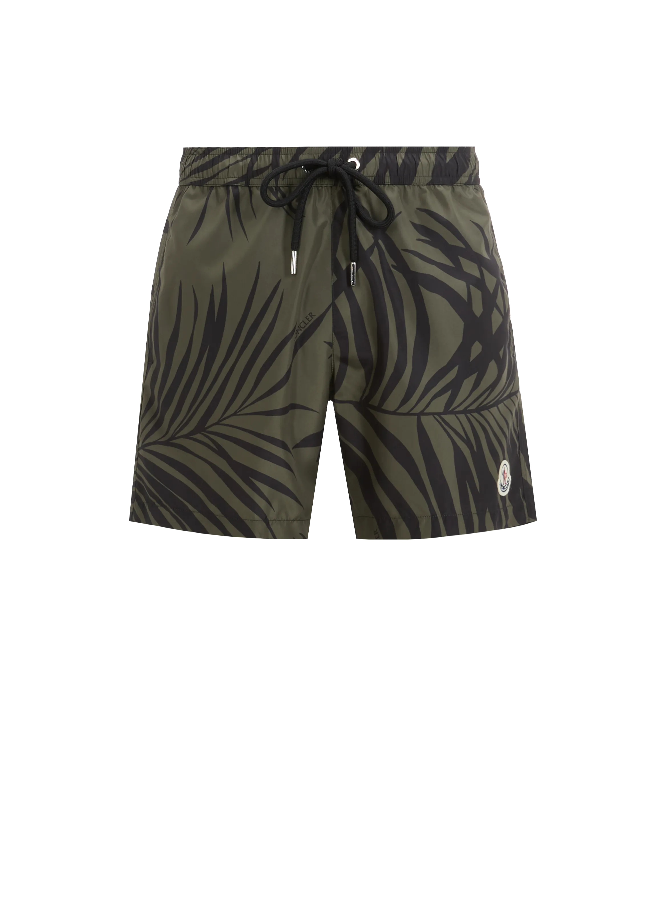 MONCLER  Printed swim shorts - Green