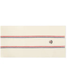 Moncler Tricolor ScarfOff White