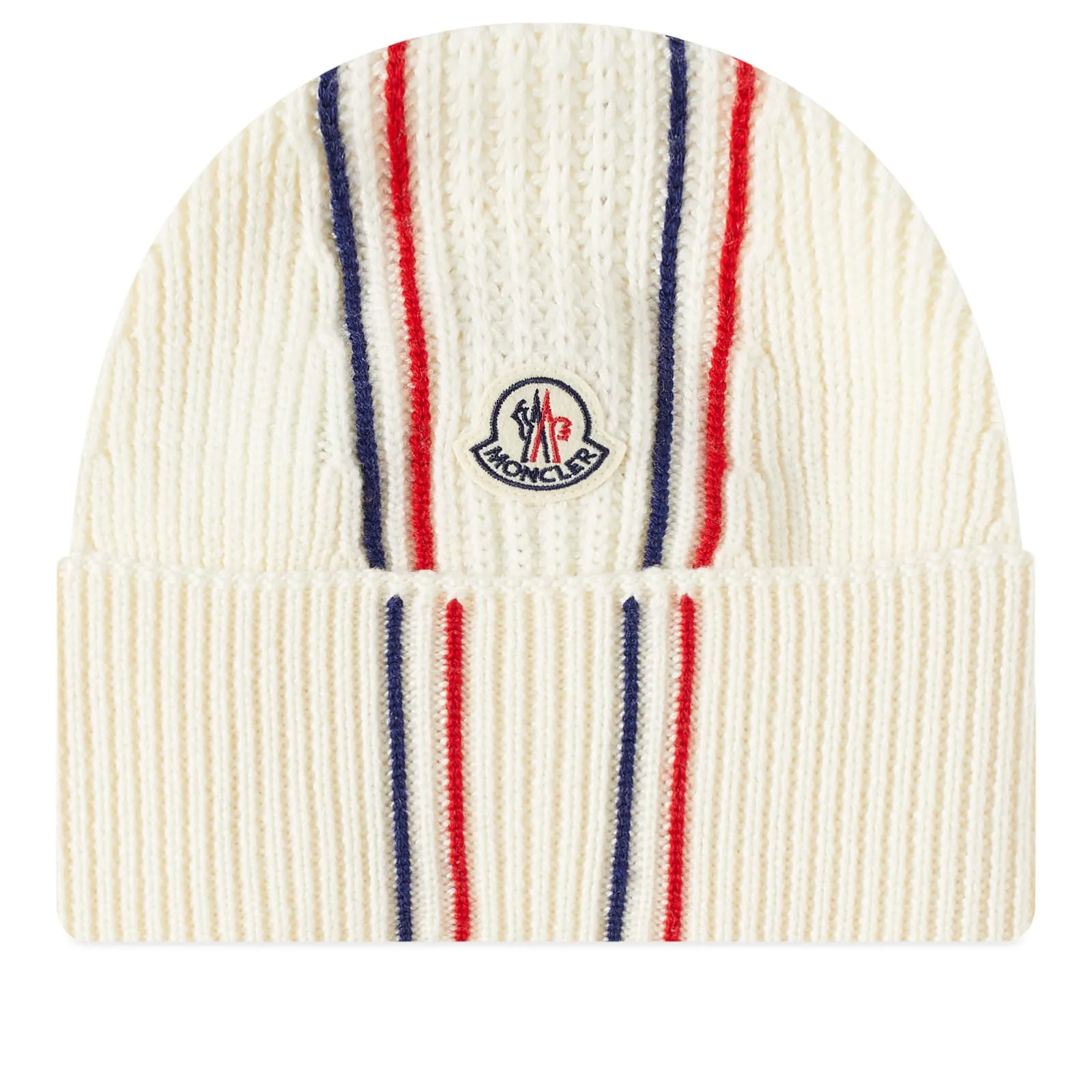 Moncler Tricolour BeanieWhite