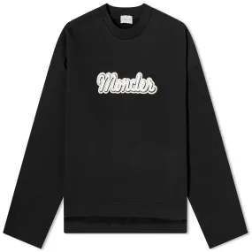 Moncler Varisty Logo SweatshirtBlack