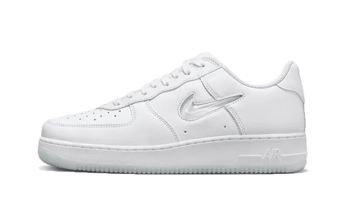 Nike Air Force 1 Low '07 Retro Color of the Month Jewel Swoosh Triple White