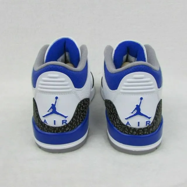 Nike air jordan 3 iii retro racer blue 4-15 white black cement grey ct8532-145