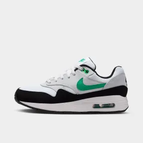 Nike Air Max 1 GS White / Stadium Green - Pure Platinum